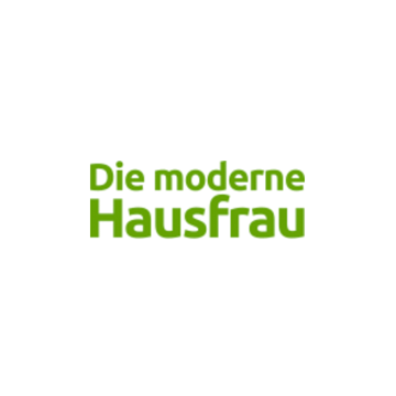 Die moderne Hausfrau Logo