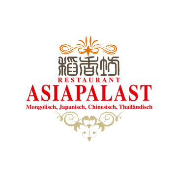 Asia Palast Stein Logo