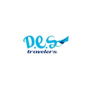 D.E.S Travelers Logo